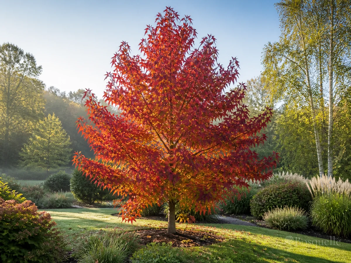 How to Grow Sweetgum guide illustration