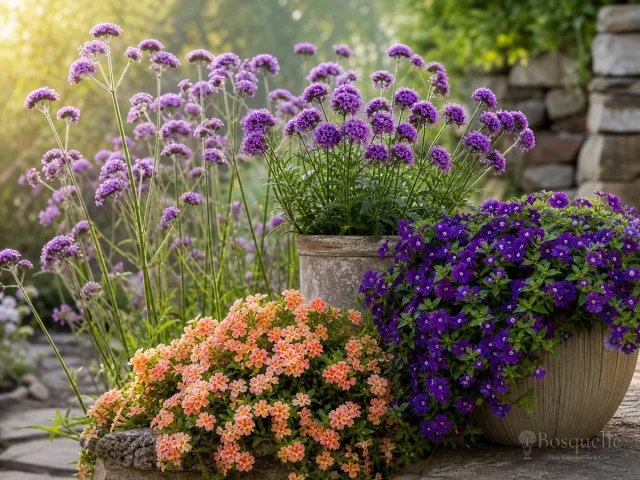 Grow and Care for Verbena guide illustration