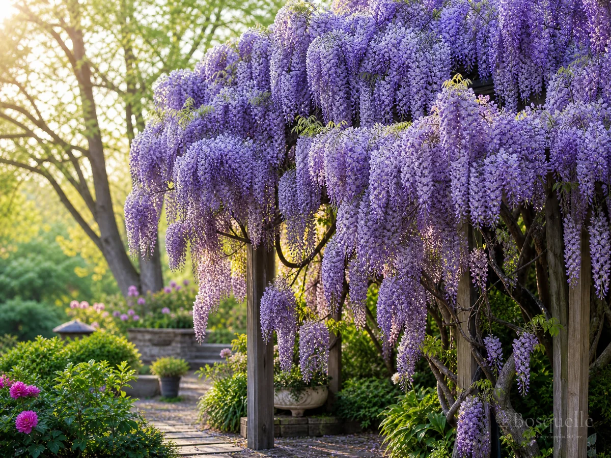 Grow and Care for Wisteria guide illustration