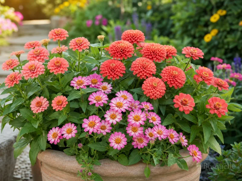 How to Grow Zinnias — for Zinnia 'Cherry Queen'