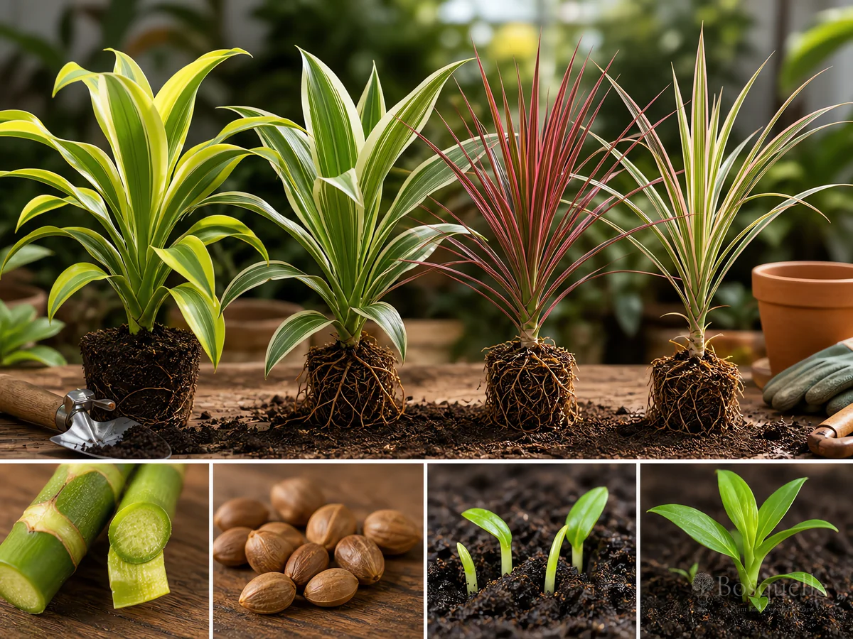 How to Propagate Dracaena guide illustration