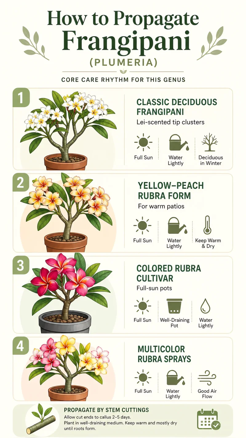 How to Propagate Frangipani care summary diagram