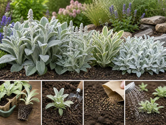 How to Propagate Lamb's Ear — for Betony 'Hummelo'