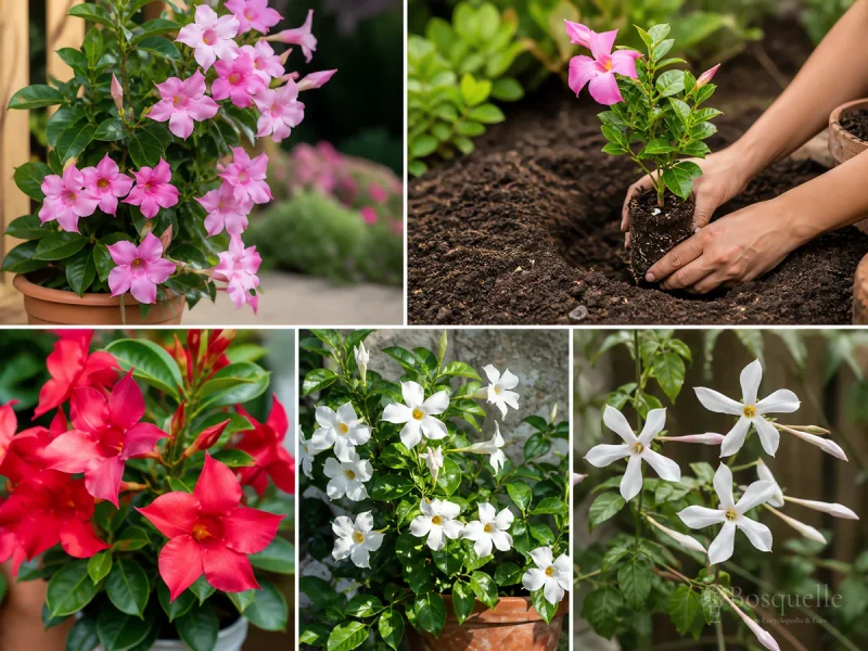 How to Propagate Mandevilla — for Mandevilla × amoena 'Alice du Pont'