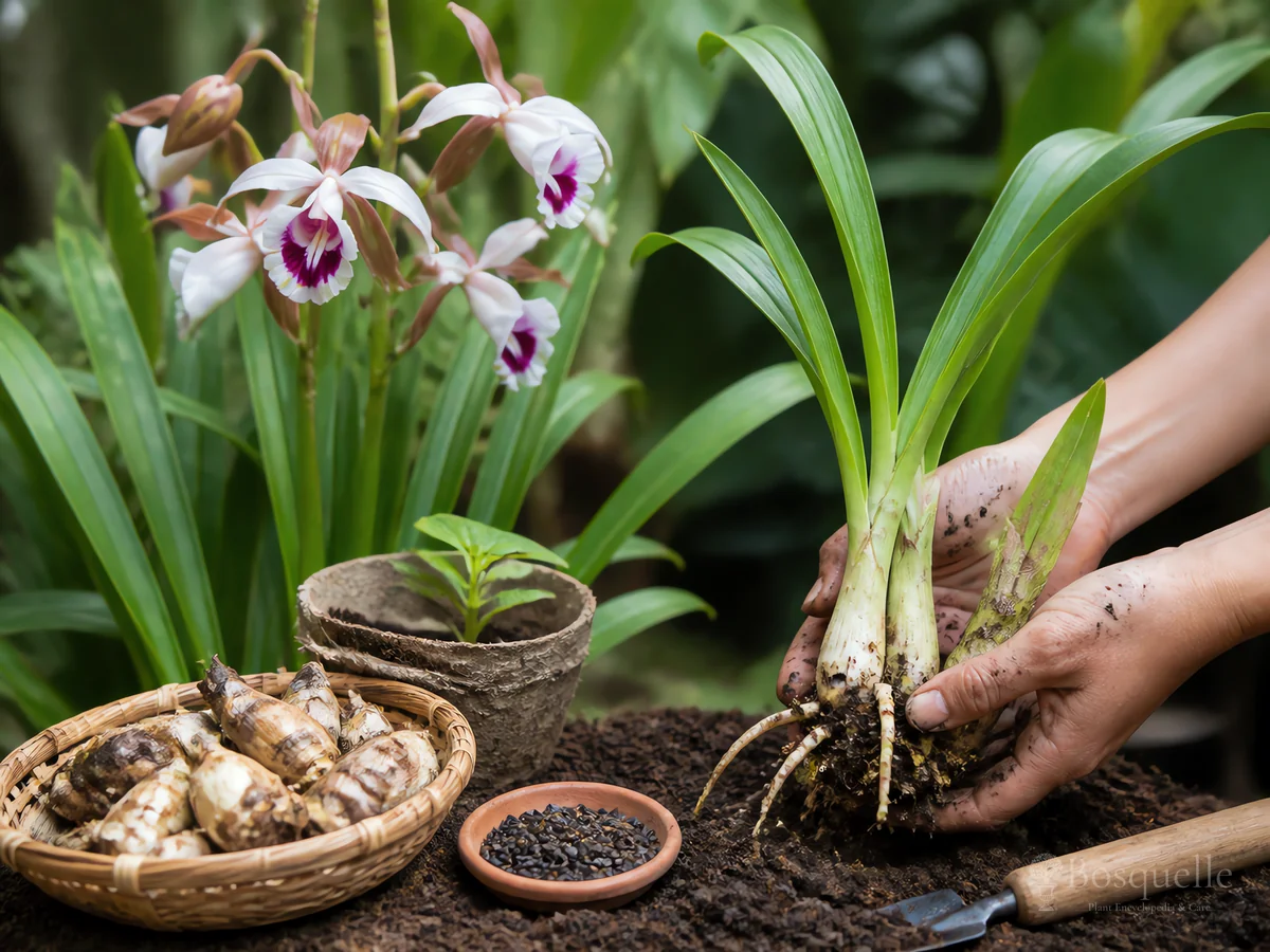 How to Propagate Nun’s Orchid guide illustration
