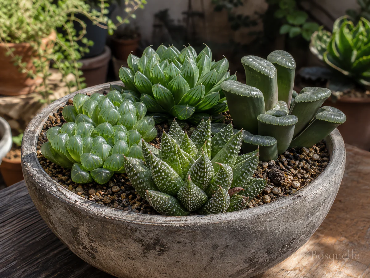 How to Repot Haworthia guide illustration