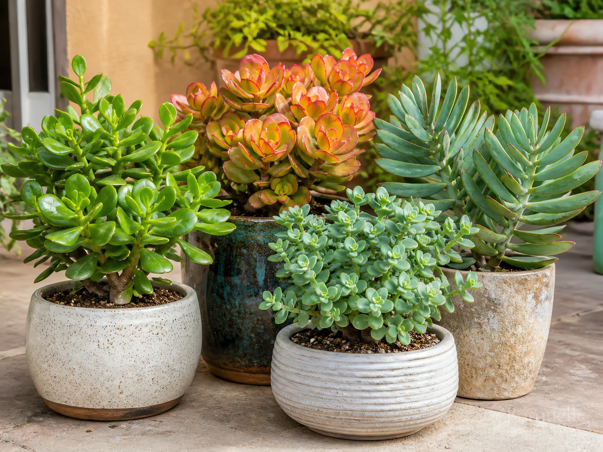 How to Repot Jade Plant guide illustration
