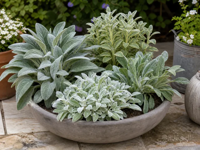 How to Repot Lamb's Ear — for Betony 'Hummelo'
