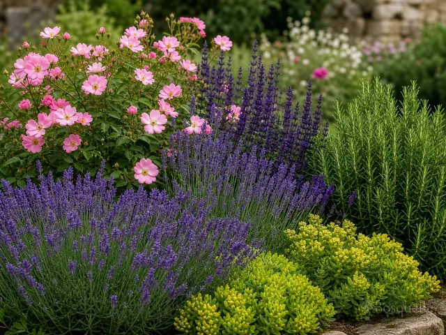 Lavender Companion Plants — for Imperial Gem Lavender