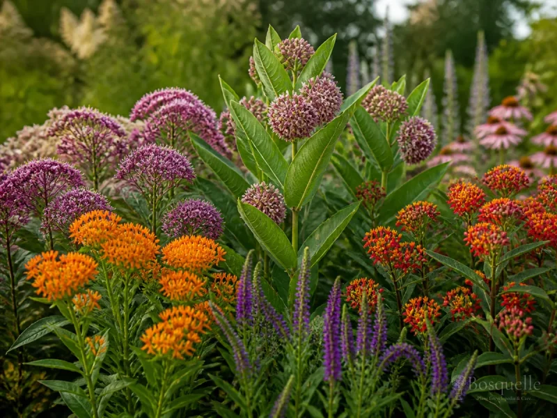 Milkweed Companion Plants — for Narrowleaf Milkweed