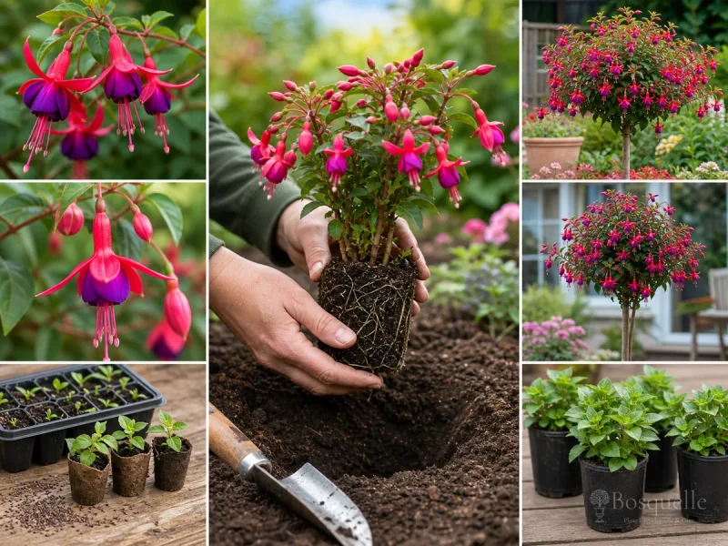 Overwintering Fuchsias — for Hardy Fuchsia 'Dollar Princesss'