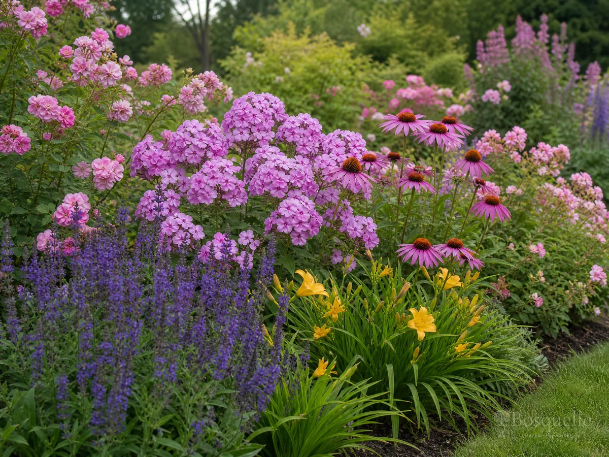 Phlox Companion Plants — for Baby Doll Pink Phlox