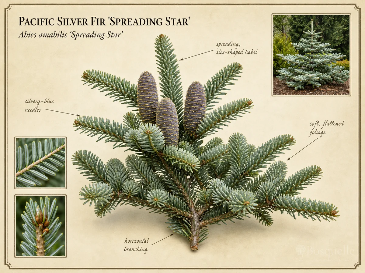 Pacific Silver Fir 'Spreading Star'