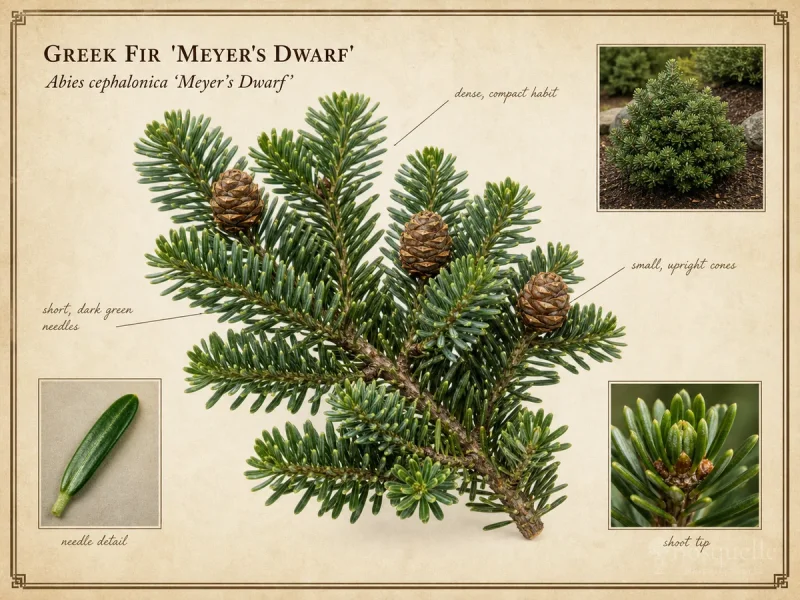 Greek Fir ‘Meyer’s Dwarf’ (Abies cephalonica ‘Meyer’s Dwarf’)