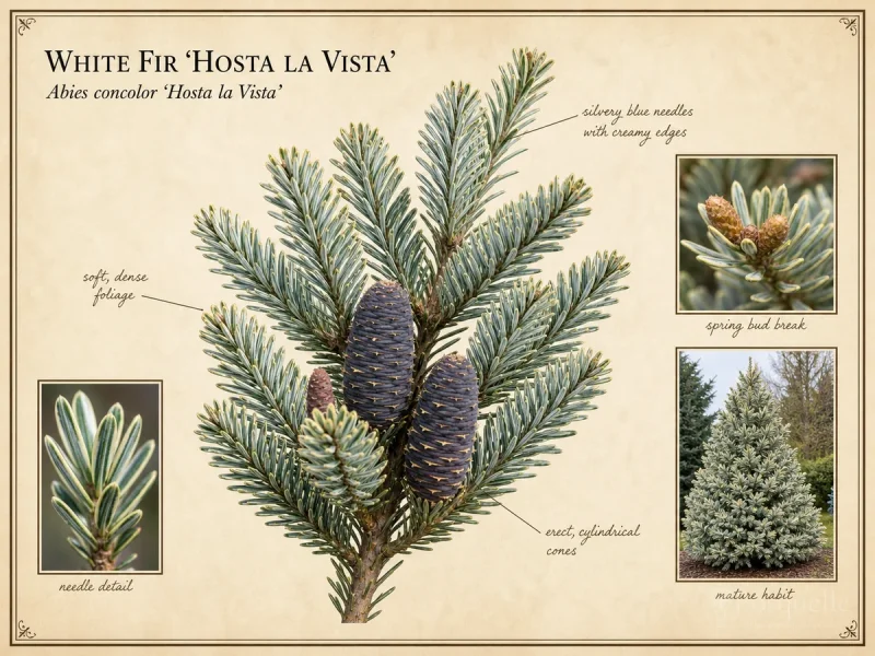 White Fir ‘Hosta la Vista’ (Abies concolor ‘Hosta la Vista’)