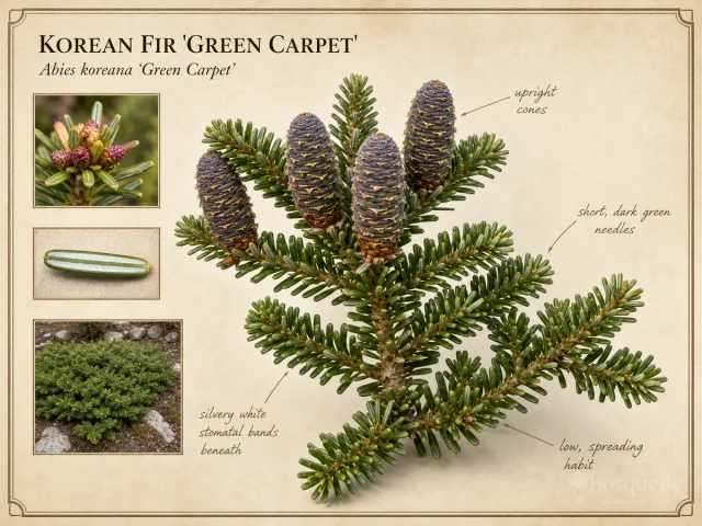 Korean Fir 'Green Carpet'