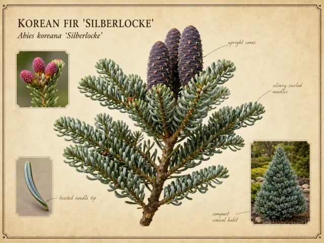 Korean Fir 'Silberlocke'