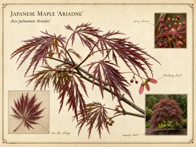 Japanese Maple ‘Ariadne’ (Acer palmatum ‘Ariadne’)