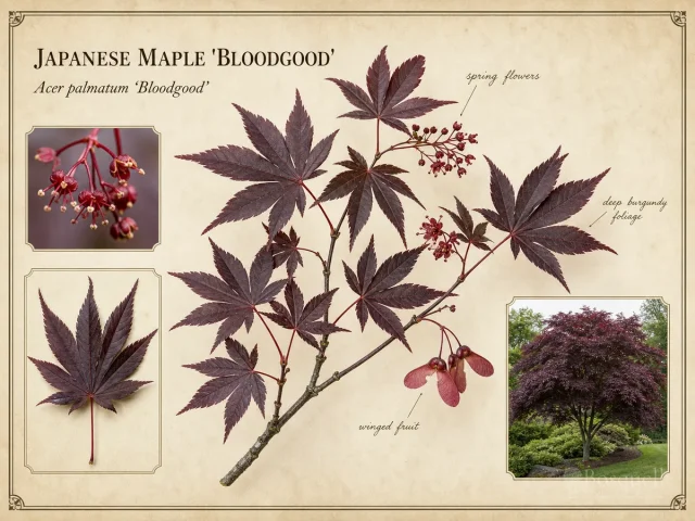 Japanese Maple 'Bloodgood'