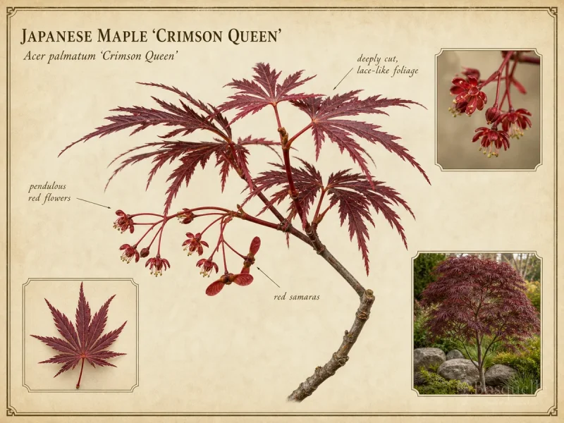 Japanese Maple 'Crimson Queen' — Planting timing