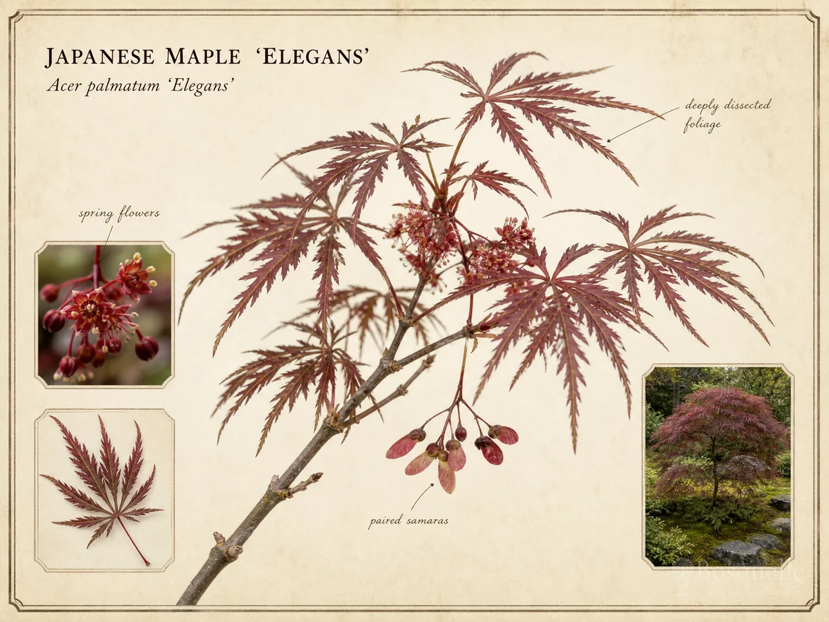 Japanese Maple 'Elegans'
