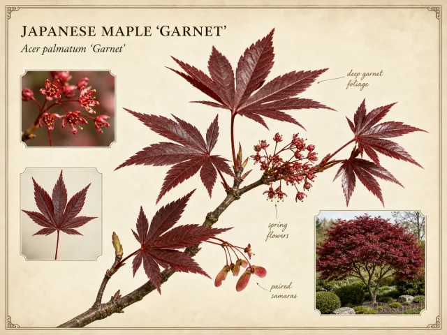 Japanese Maple 'Garnet'