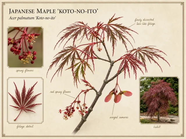 Japanese Maple 'Koto-no-ito'