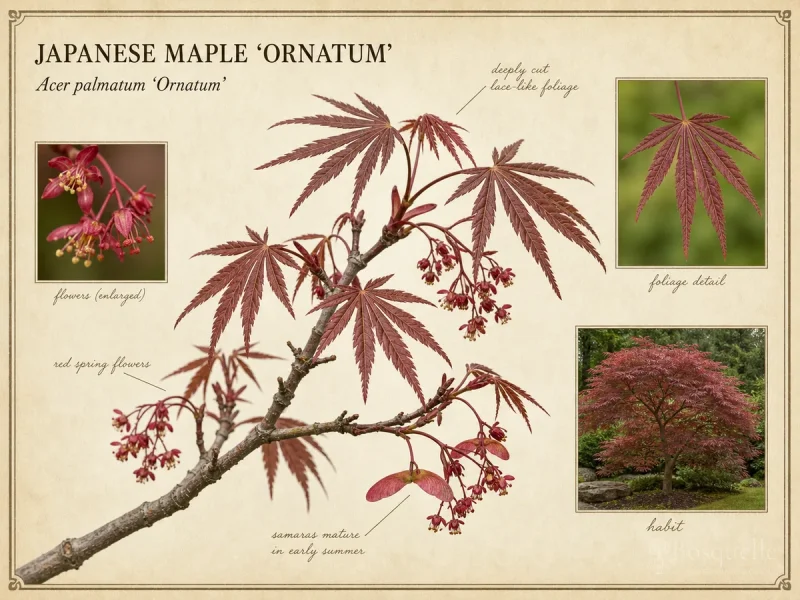 Japanese Maple ‘Ornatum’ (Acer palmatum ‘Ornatum’)