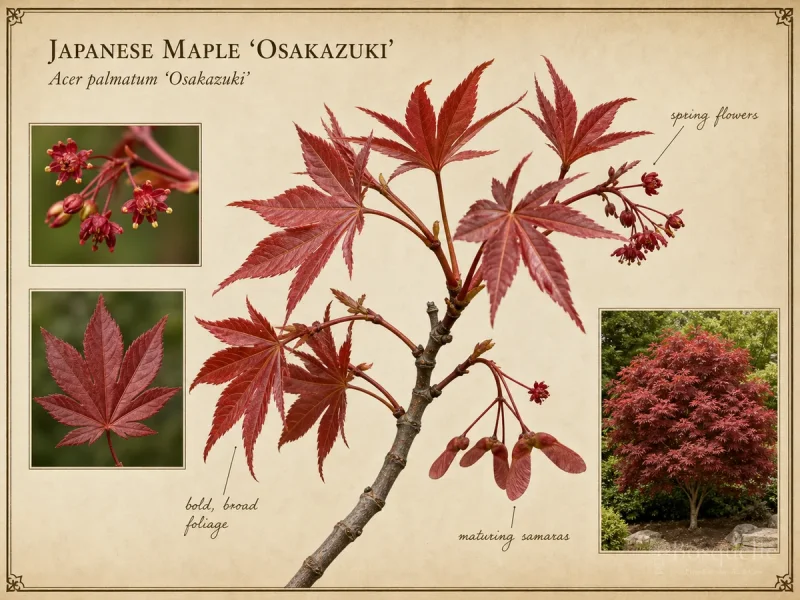 Japanese Maple ‘Osakazuki’ (Acer palmatum ‘Osakazuki’)