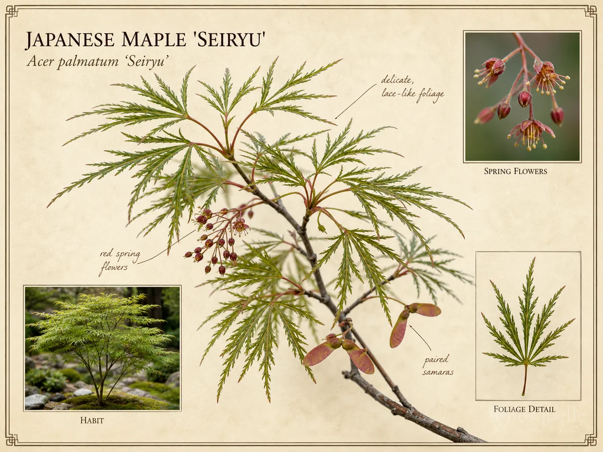 Japanese Maple 'Seiryu'