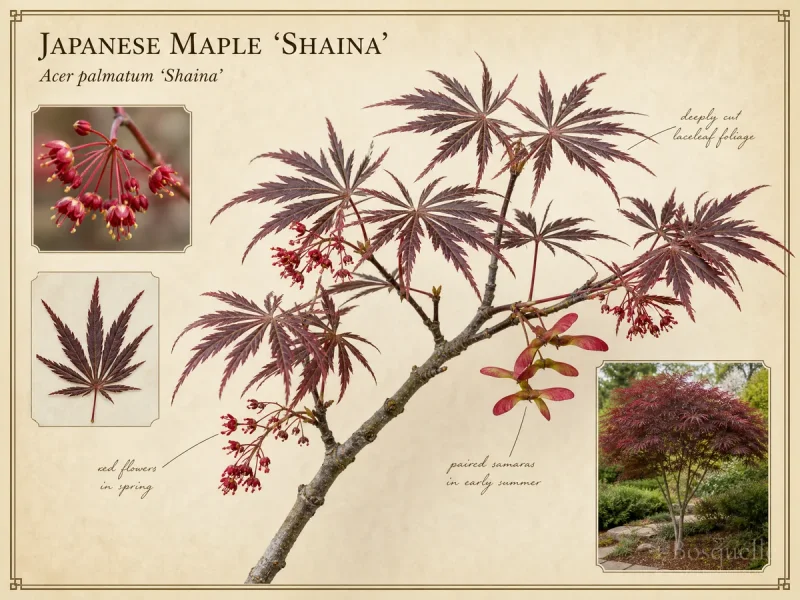 Japanese Maple ‘Shaina’ (Acer palmatum ‘Shaina’)