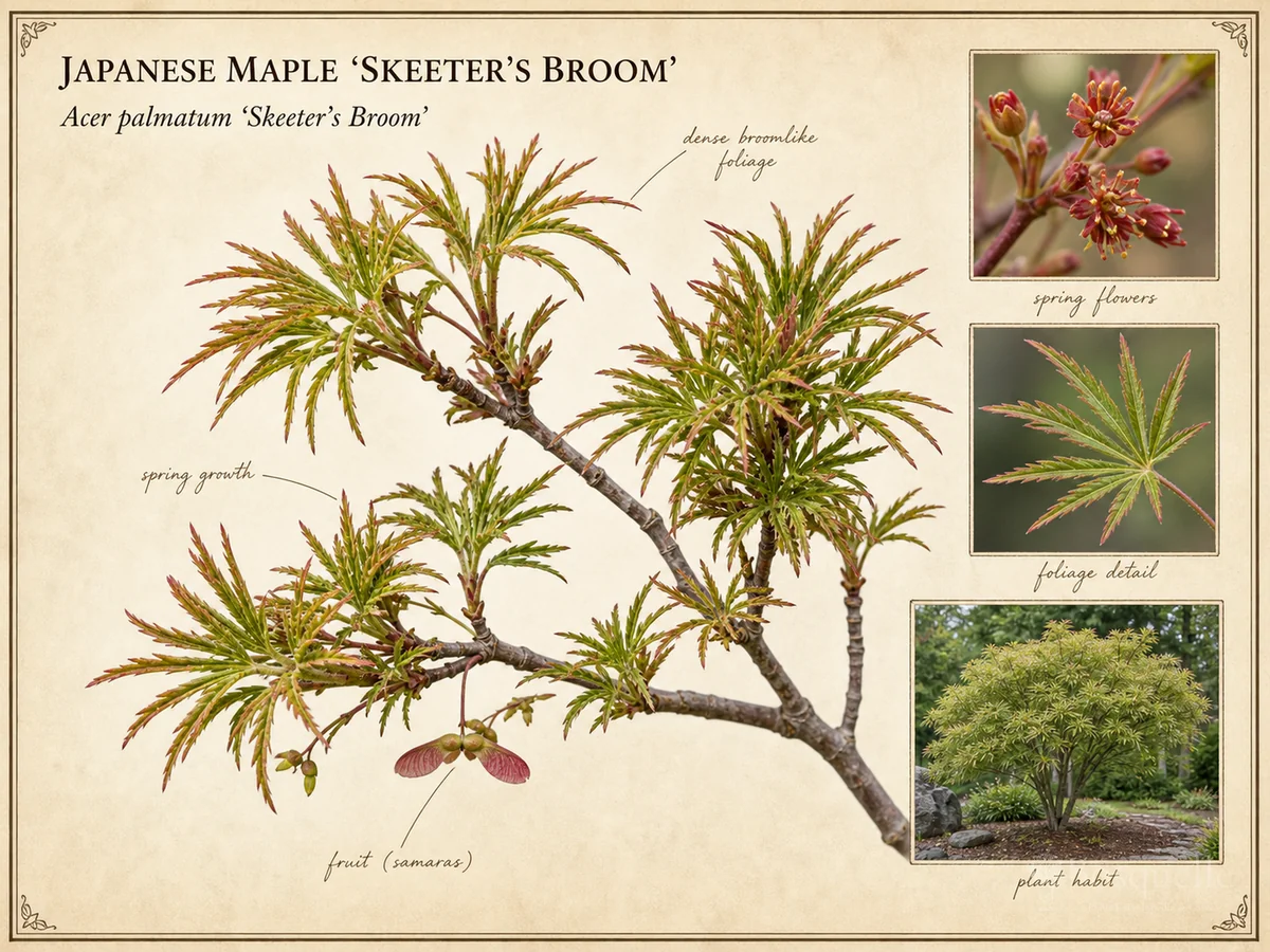 Japanese Maple 'Skeeter's Broom'