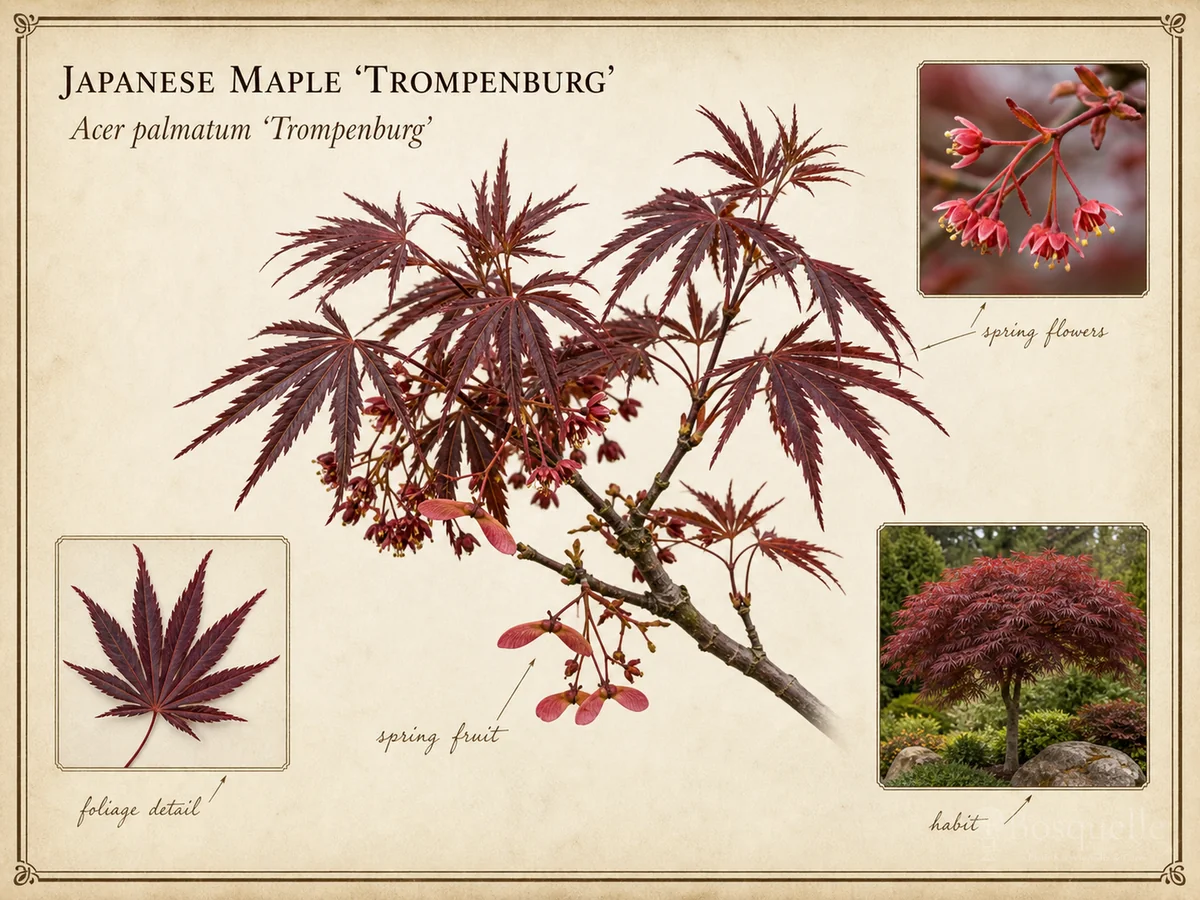 Japanese Maple 'Trompenburg'