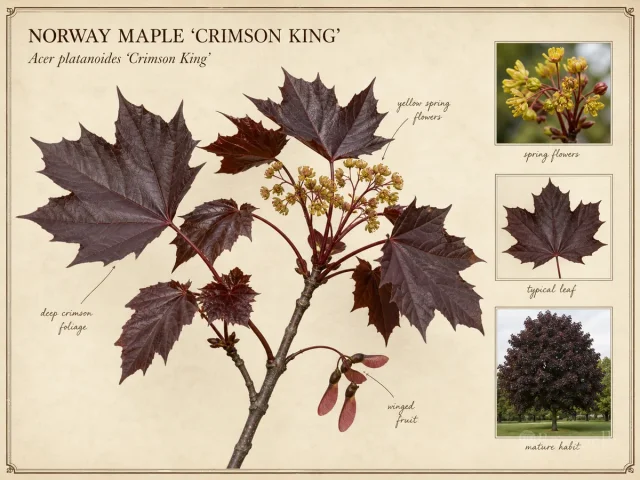 Norway Maple 'Crimson King'