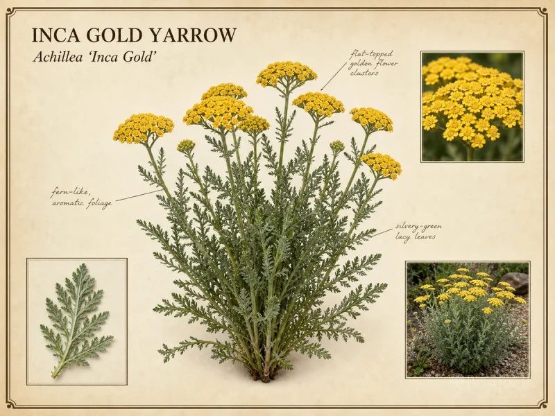 Inca Gold Yarrow (Achillea ‘Inca Gold’)