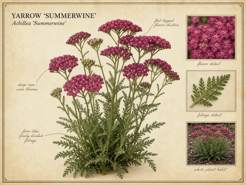 Yarrow ‘Summerwine’ (Achillea ‘Summerwine’)