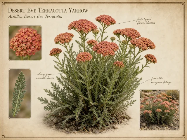 Desert Eve Terracotta Yarrow (Achillea Desert Eve Terracotta)