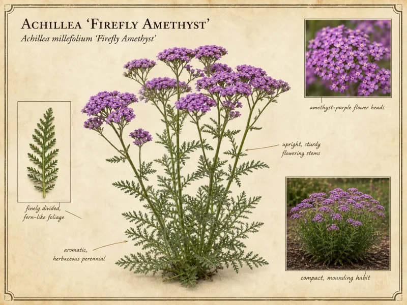 Achillea ‘Firefly Amethyst’ (Achillea millefolium ‘Firefly Amethyst’)