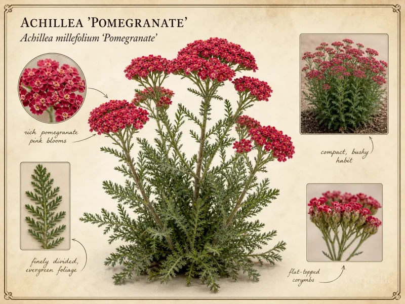 Achillea ‘Pomegranate’ (Achillea millefolium ‘Pomegranate’)