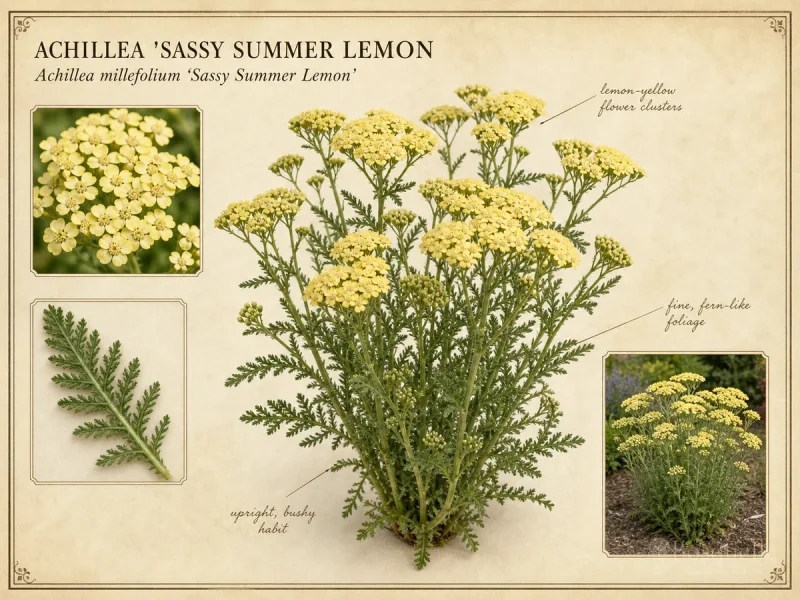 Achillea ‘Sassy Summer Lemon (Achillea millefolium ‘Sassy Summer Lemon’)