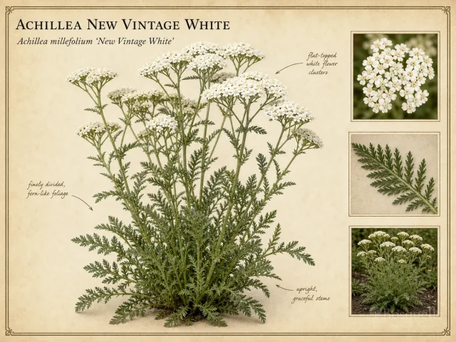Achillea New Vintage White