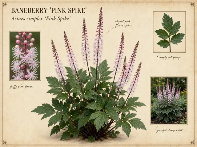 Baneberry 'Pink Spike'