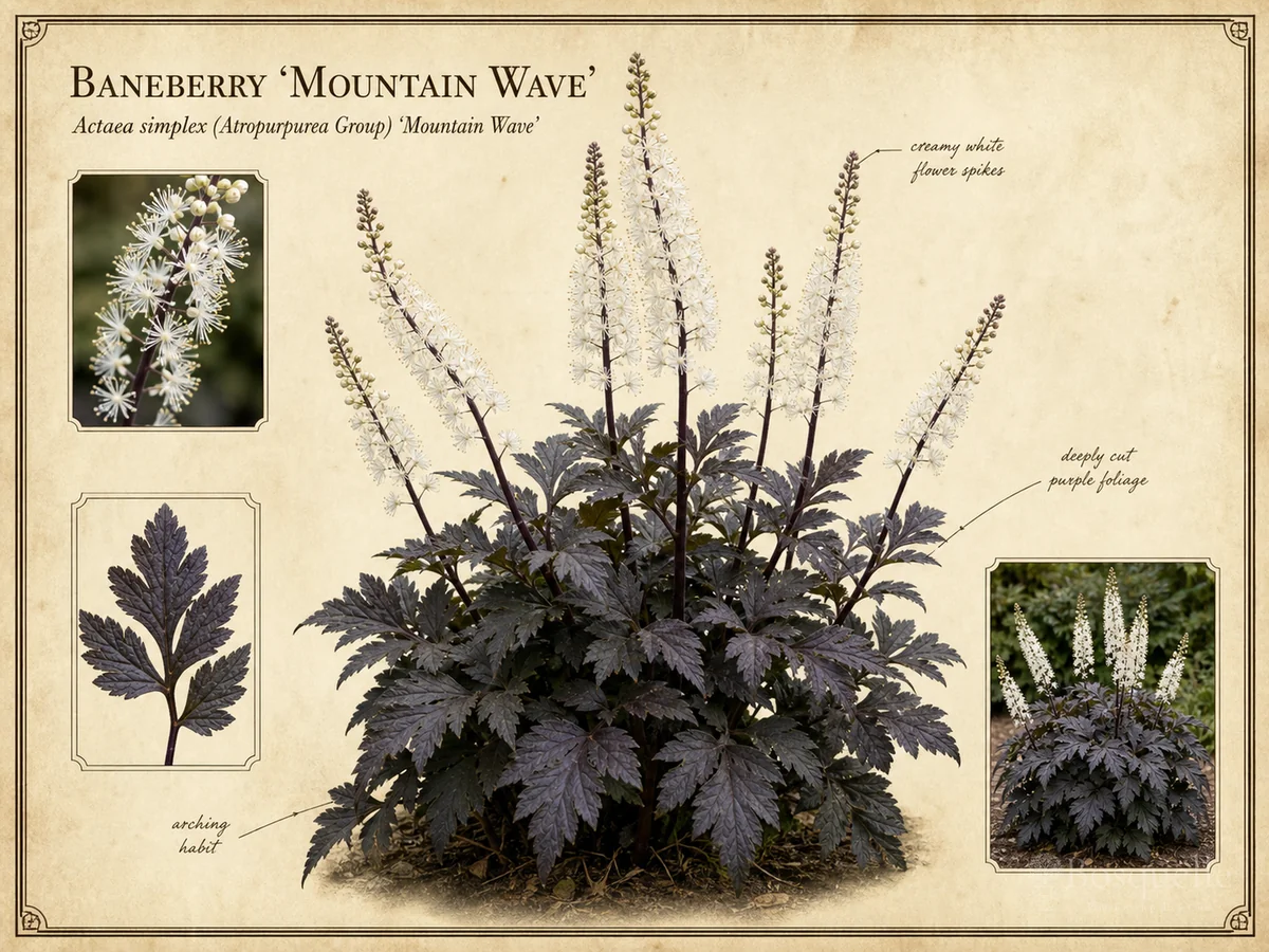 Baneberry 'Mountain Wave'