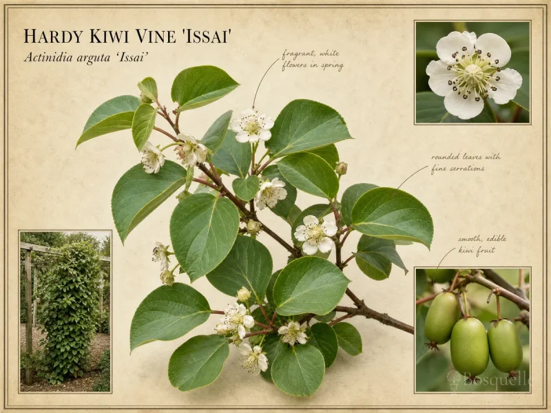 Hardy Kiwi Vine 'Issai'