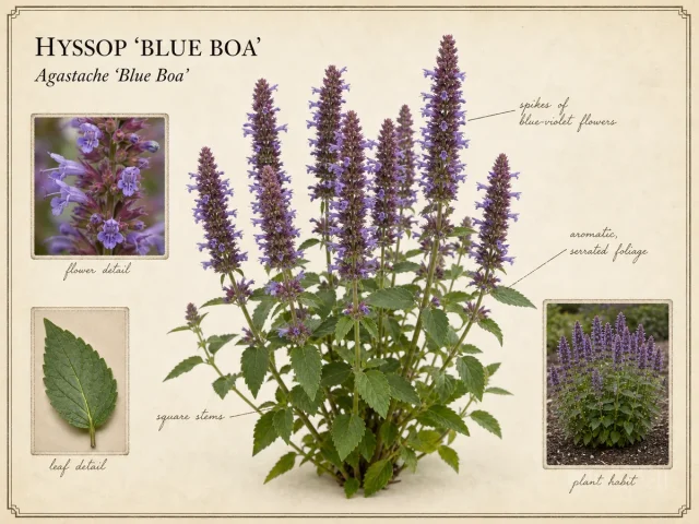 Hyssop 'Blue Boa'