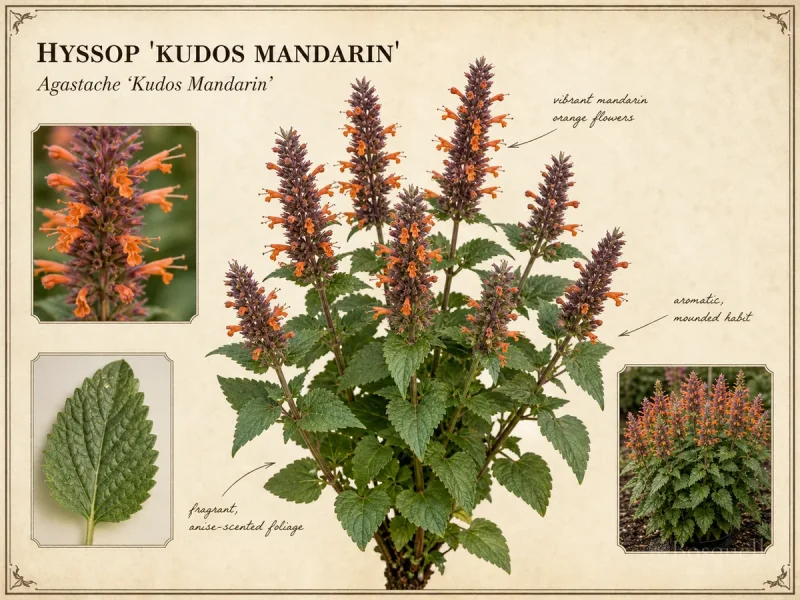 Hyssop 'Kudos Mandarin'