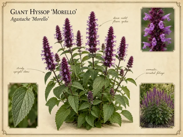 Giant Hyssop ‘Morello’ (Agastache ‘Morello’)