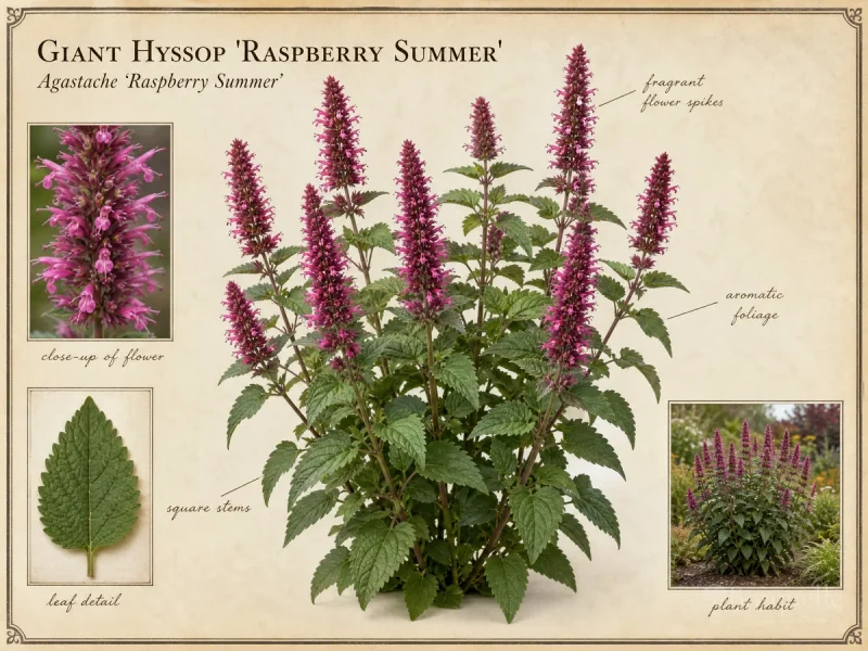 Giant Hyssop 'Raspberry Summer'