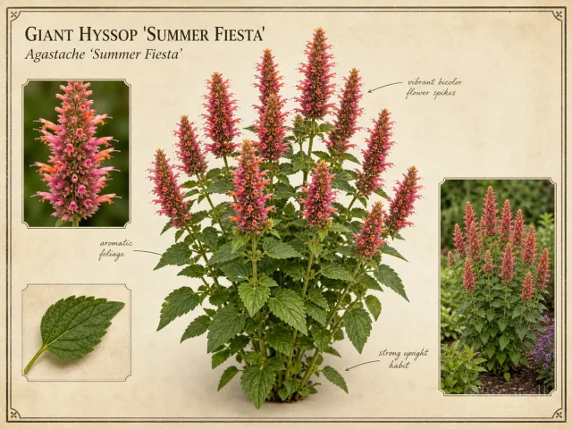 Giant Hyssop ‘Summer Fiesta’ (Agastache ‘Summer Fiesta’)