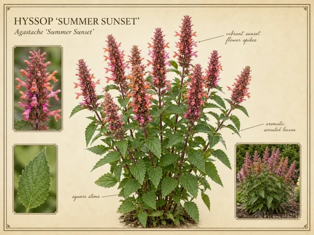 Hyssop ‘Summer Sunset’ (Agastache ‘Summer Sunset’)